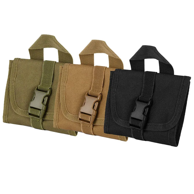 

Hunting Sports Portable Tactical MOLLE Bullet Pack Holder Military Bullets Bag 14 Rounds Shells Pouch K5