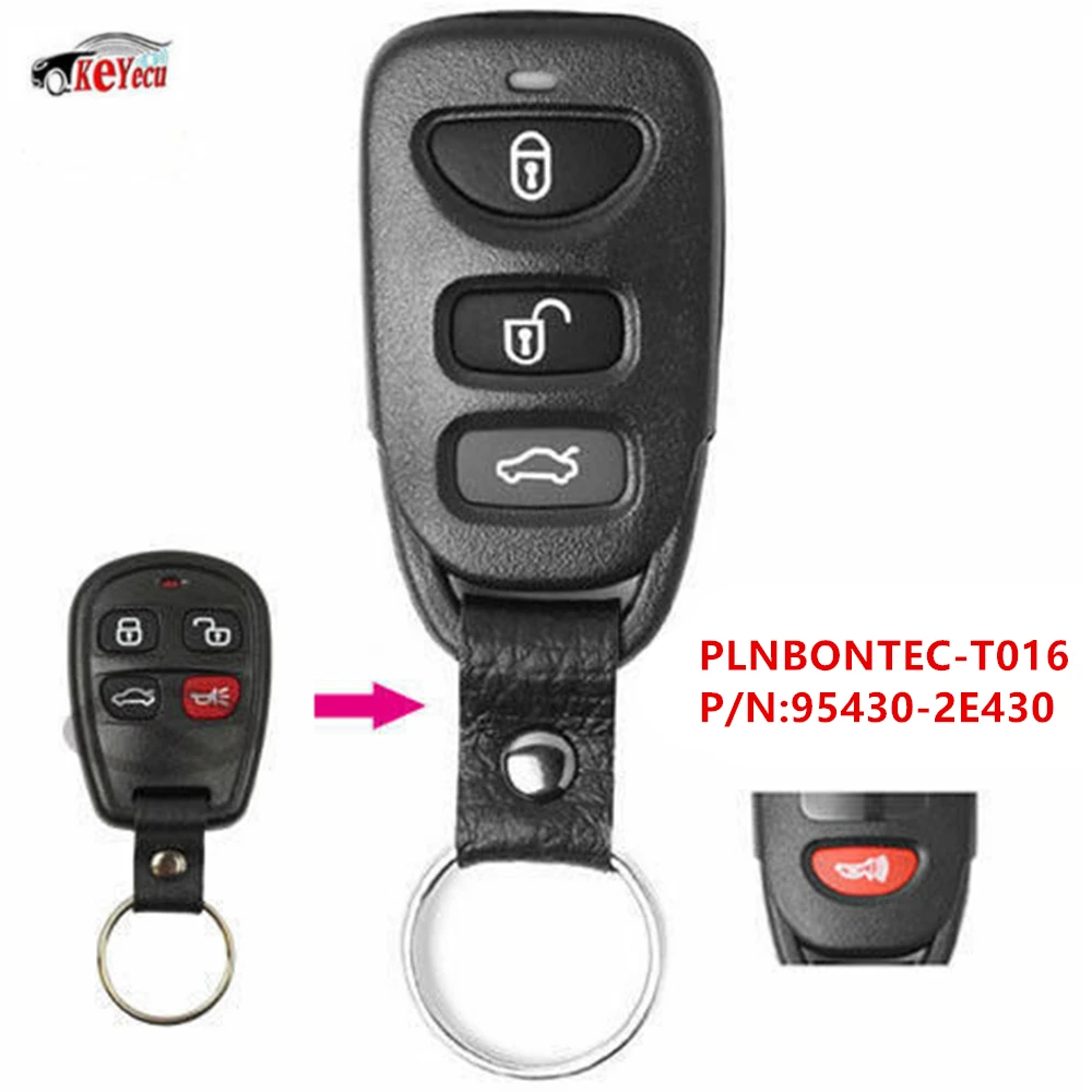 

KEYECU Replacement Remote Car Key Fob 315MHz for Kia Sorento 2004 2005 2006 FCC ID: PLNBONTEC-T016 P/N:95430-2E430