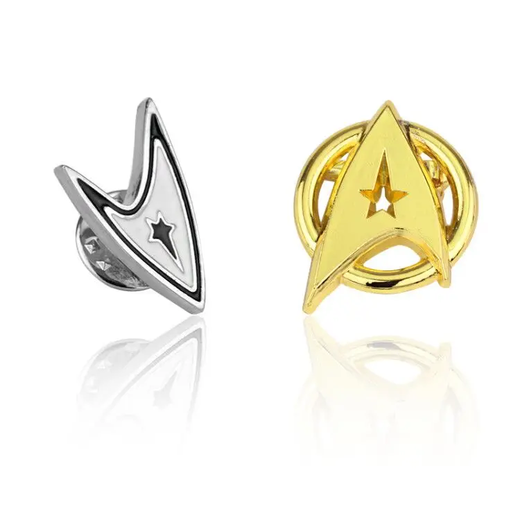 

New Star Trek Starfleet Command Brooch Badge Lapel Pin Star Trek Starfleet Command Division Badge Brooch