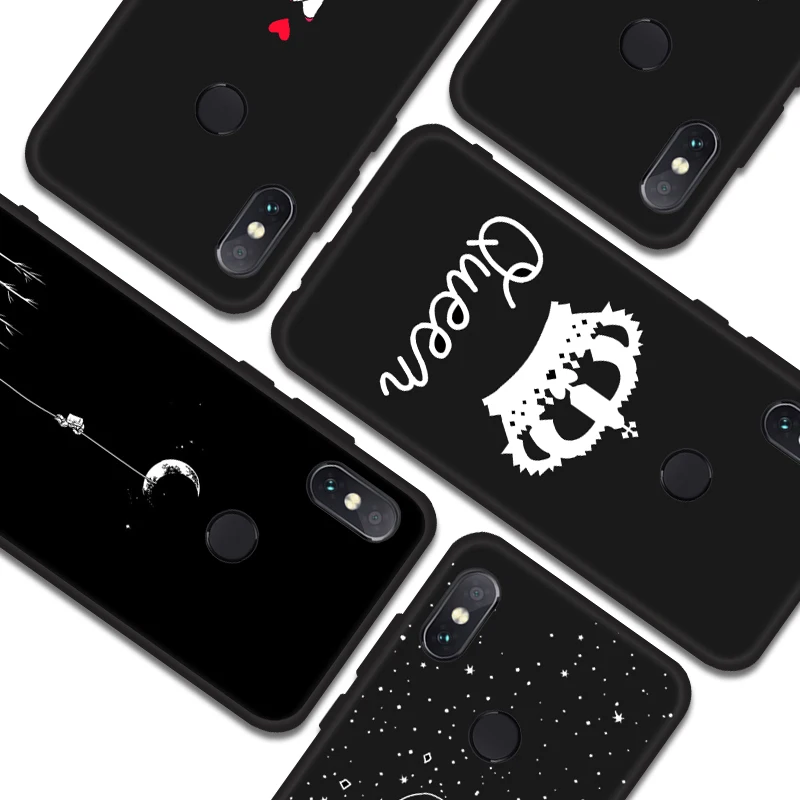 

Cute Pattern TPU Case For Xiaomi Redmi Note 5 6 7 Pro GO 4X 5 Plus Silicone Cover For Xiaomi Pocophone F1 Mi 9 SE 8 A2 Lite 6X