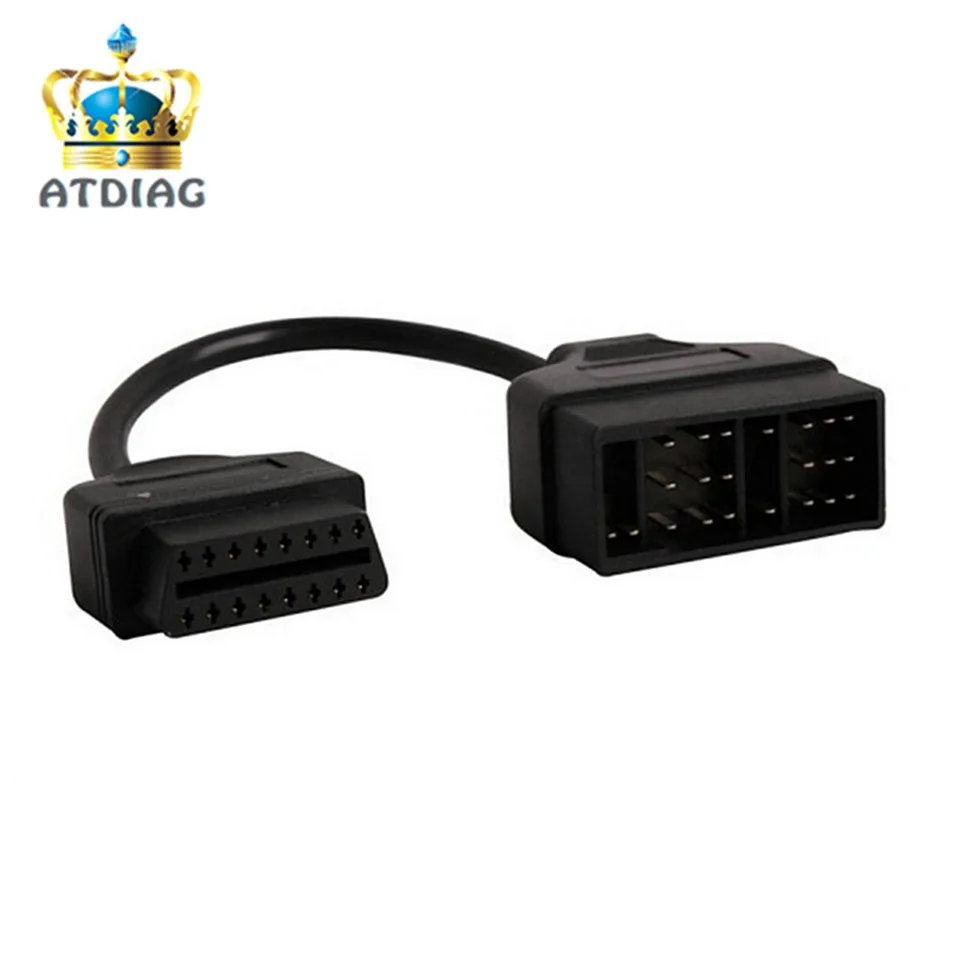 Адаптер кабель Toyeta с 22 штырьками на OBDII 16 Штырьковый гнездовой разъем для DLC