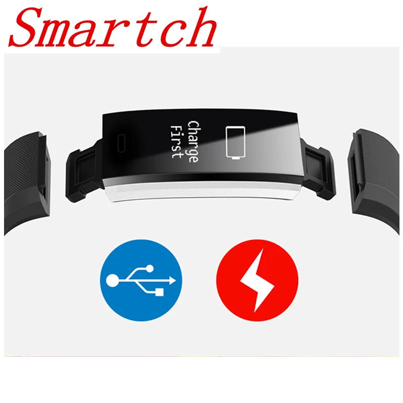 

Smartch ID115 Plus Smart Bracelet GPS Fitness Tracker Watches Band Heart Rate Step Counter Multi-sport H115 Wristband For IOS An