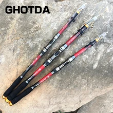 Сверхтвердая 2,7 М 3,0 М 3,6 м прямая Удочка телескопическая удочка кормушка для ловли карпа удочка для серфинга спиннинговая Удочка приманка для рыбалки