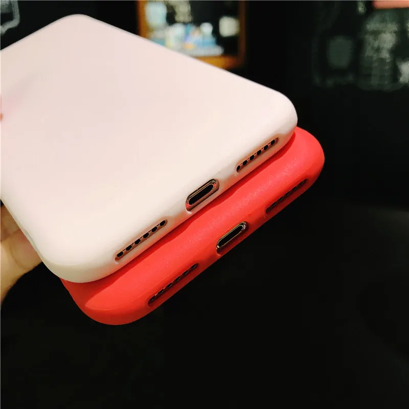 Чехол для телефона Kerzzil карамельного цвета из ТПУ iPhone X 10 чехлы 7 8 6 6s Plus