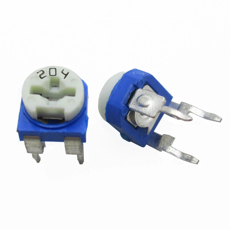 100 шт. резистор для триммера 204 к|potentiometer 100pcs|potentiometer trimmerpotentiometer 10 |