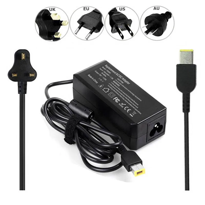 

65W Adapter Charger For Lenovo IdeaPad Yoga 13-2191 2191-2XU/33U Power Cord