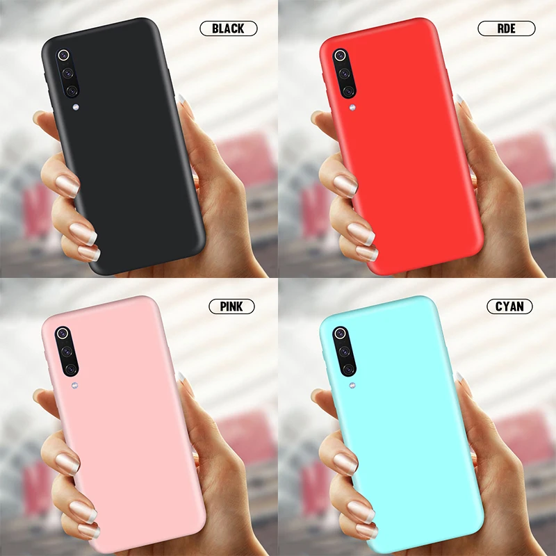 

Candy Color Silicone Case For Huawei Y7 Y6 Y9 2019 P Smart Z P30 P20 Lite Pro Mate 20 Nova 5 5i Honor 20 10i 20i 9X 8C 8X Cover