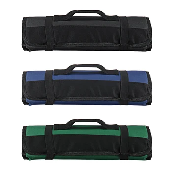 

Multifunction Tool Knift Storage Bags Practical Carrying Handles Oxford Canvas Chisel Roll Bags For Tool Instrument Case P20