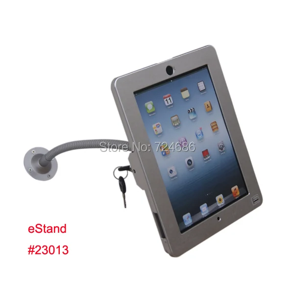 Крепление настенное с защитой от кражи для iPad 2/3/4 /air/pro 9 7 дюйма|gooseneck mount|wall mount for