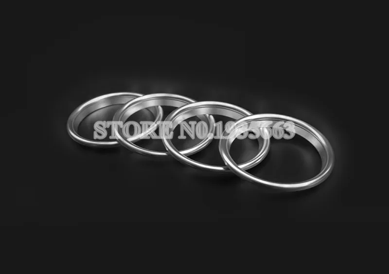 Для Audi A3 8V Внутреннее вентиляционное отверстие выходное кольцо Крышка отделка 2012- 4 шт