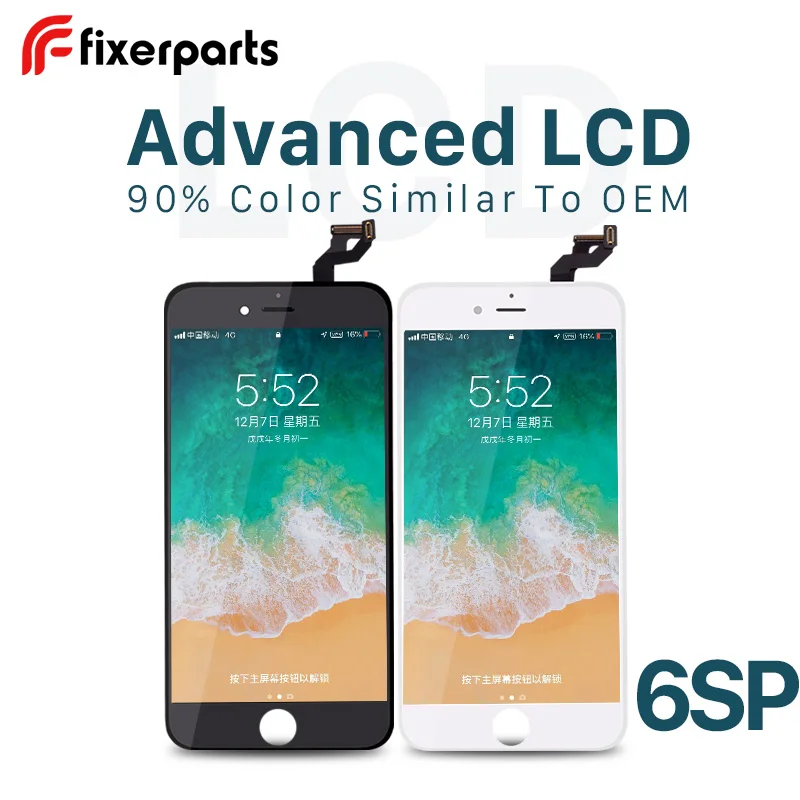 

Fixerparts 1PCS Advanced For iphone 6sp Display Touch Screen Digitizer Replacement Pantalla for iPhone 6s plus lcd