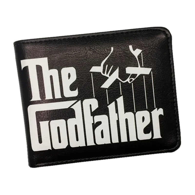 

New Arrival The Godfather Men Wallet Movie THE GODFATHER Short Wallets With Card Holder Dollar Price