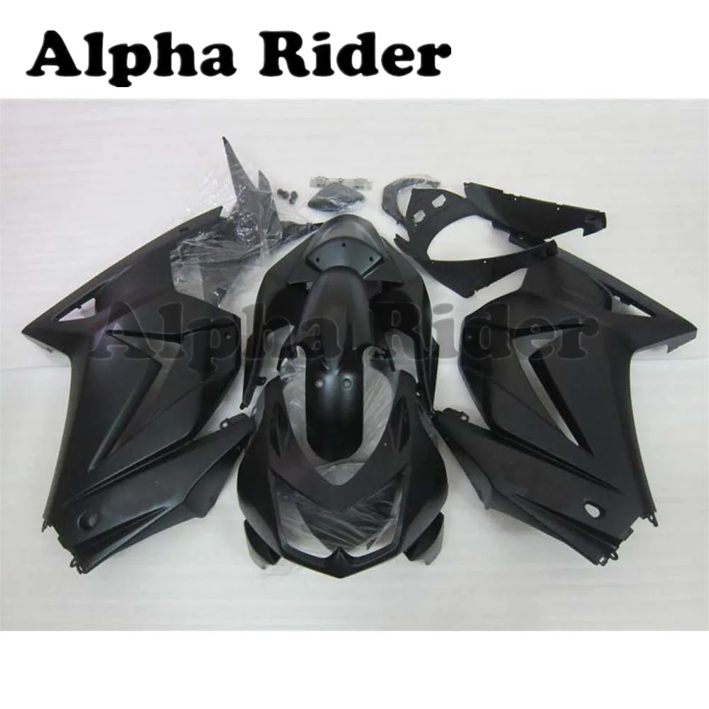 

2008 - 2012 For Kawasaki Ninja 250 EX250R Motorcycle Bodywork Full Fairing Kits Injection Molding Hull Matte Black ABS Plastic