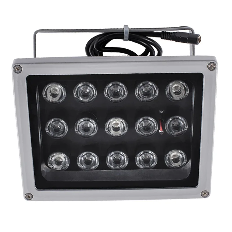 

Ybr IR Illuminator Lamp Waterproof Night Vision 850MN Hd 15PCS Led Outdoor Cctv Security Fill Light For Surveillance Camera