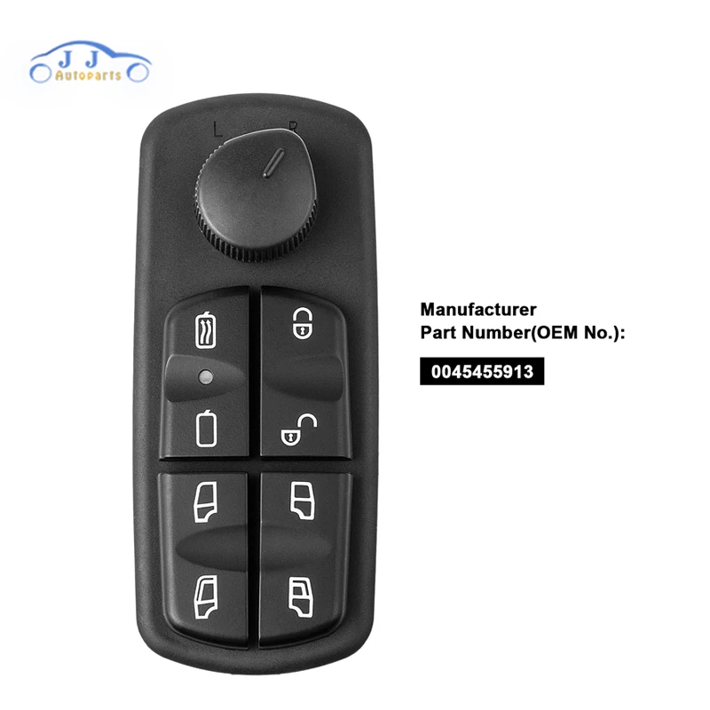 

0045455913 Window Mirror Master Switch For Mercedes-Benz Truck Car A0045455913 Master Power Control Window Switch