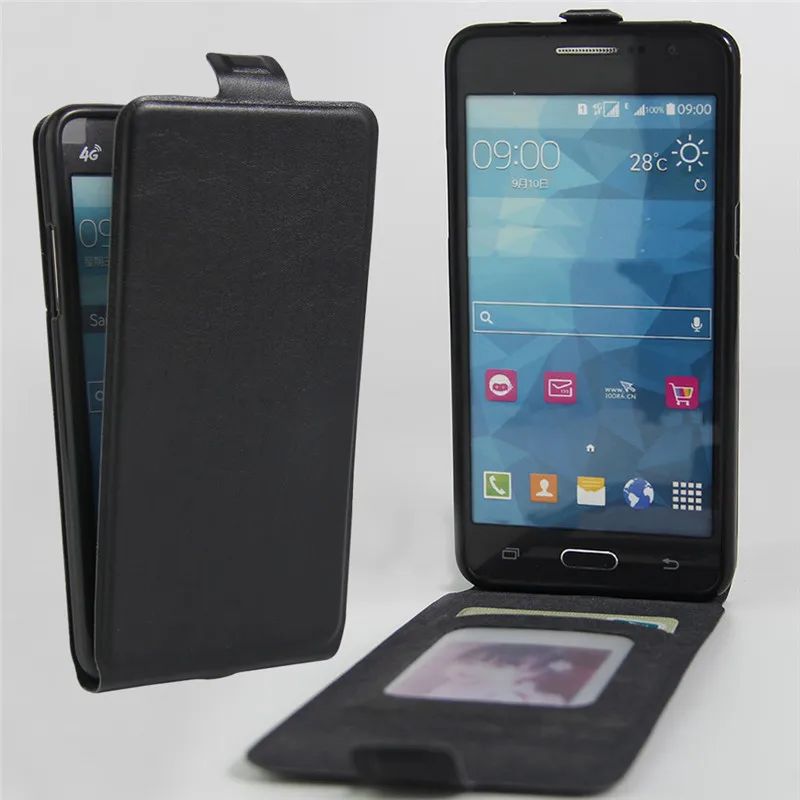 For Samsung Galaxy Grand Prime G5308 Case Cover Funda Vertical Flip PU Leather Phone Bag with Photo Frame Card Holder |