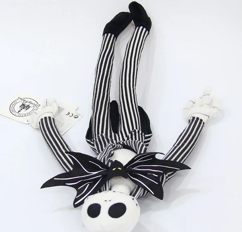 1 piezas divertido pesadilla antes de Navidad Jack Skellington Peluche niños juguetes muñecas niños regalos