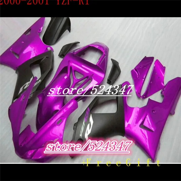 Fairings For 2000 2001 Yzf R1 Royal Purple Plastic Kits Yzfr1 00 01