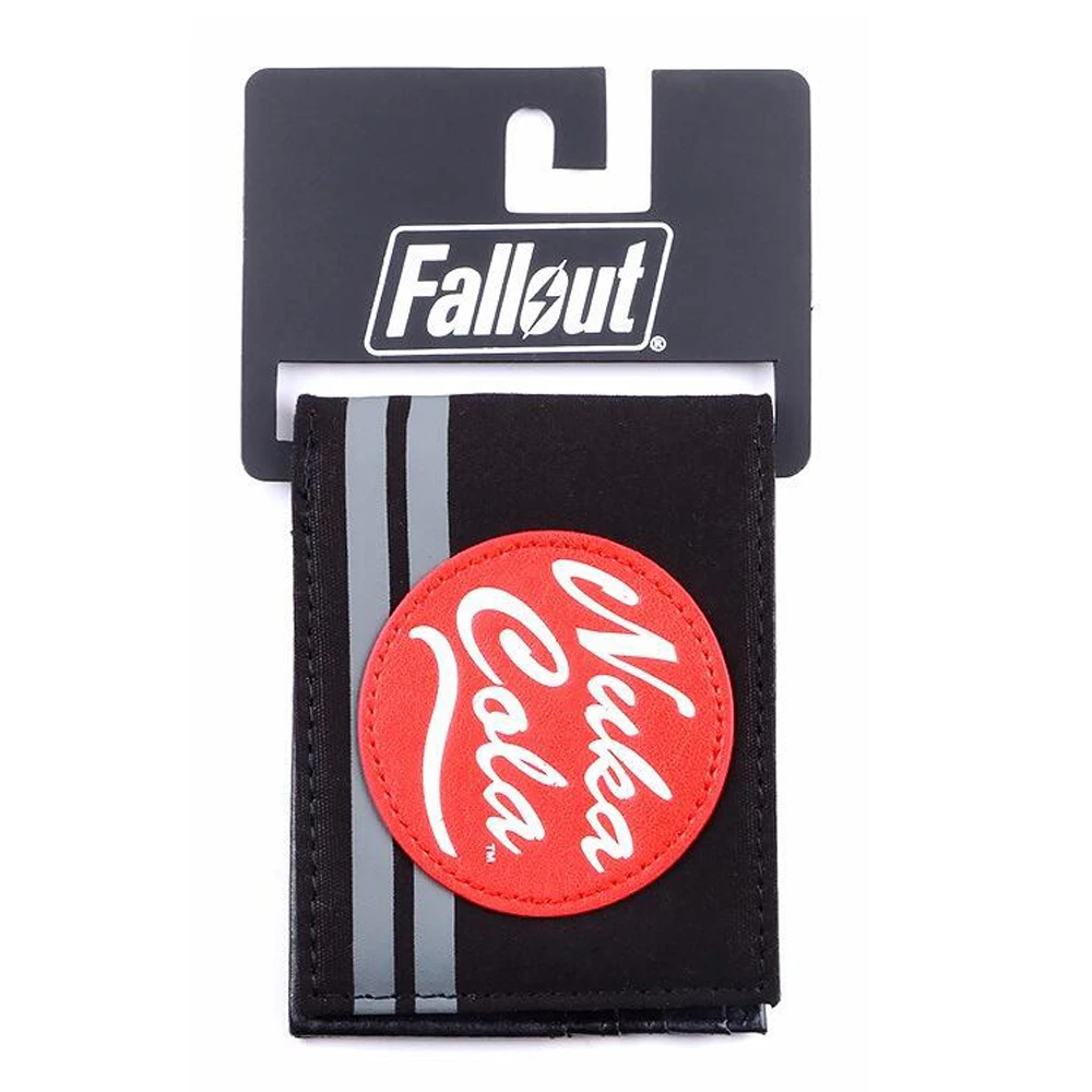 

Fallout Nuka Cola Bi-Fold Wallet 5 x 4in Game Cartoon Theme Men's Wallet from Outlander w/wallet men games