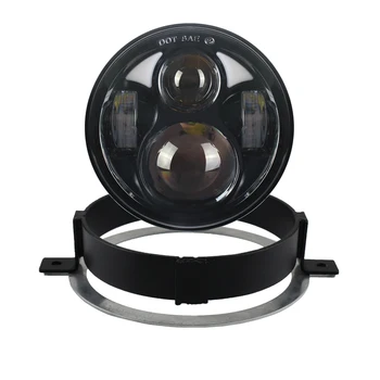 

For Honda VTX 5 3/4" LED Headlight Kit Headlamp with Bracket and Hardware Plug in Play for 2002-2009 Honda VTX 1300