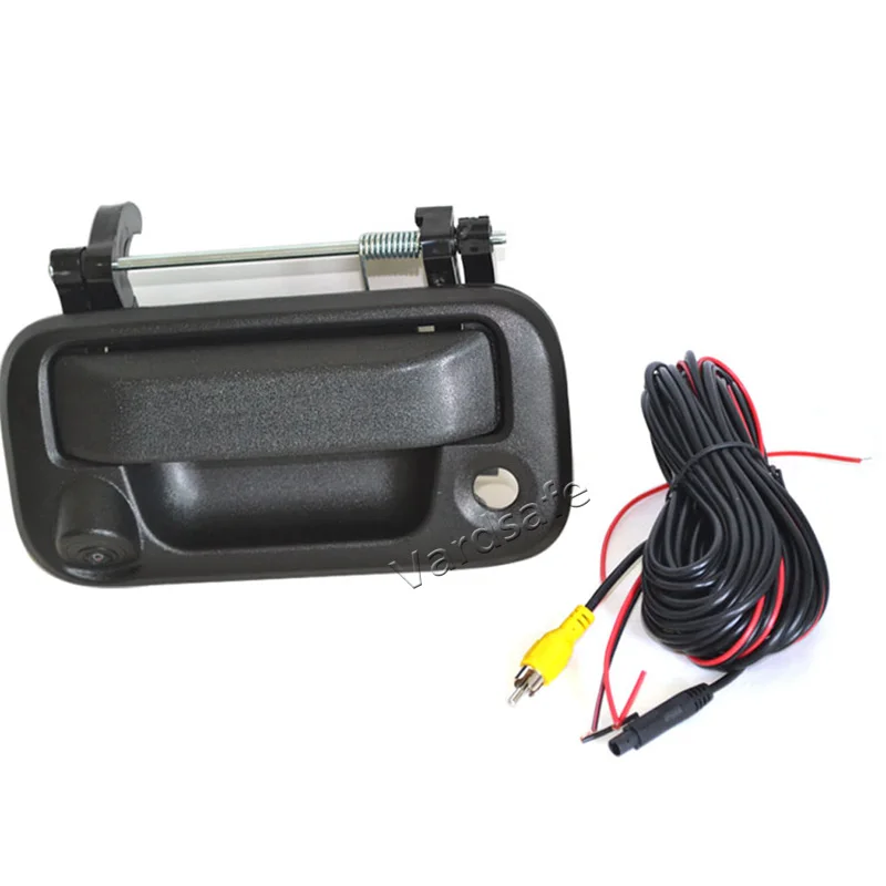 Vardsafe  Tailgate Handle Rear View Reverse Backup Camera for Ford F150 (2005-2014)  RCA Connector