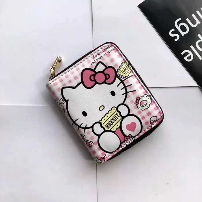 2019 новый мультфильм Hello kitty милый кошелек для монет держатель для карт женские кошельки и кошельки женские кошельки