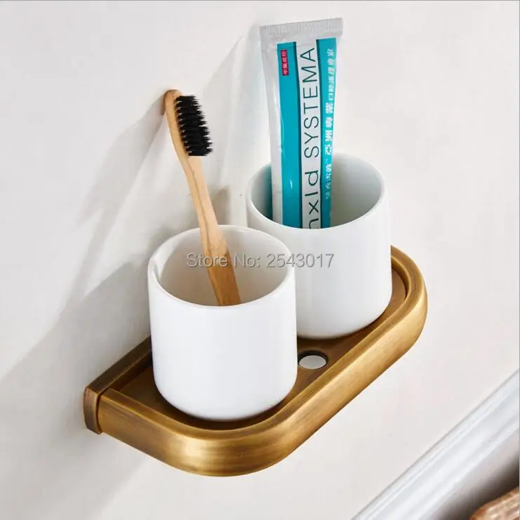 Wholesale Promotion Antique Toothbrush Holder Bathroom Accessories