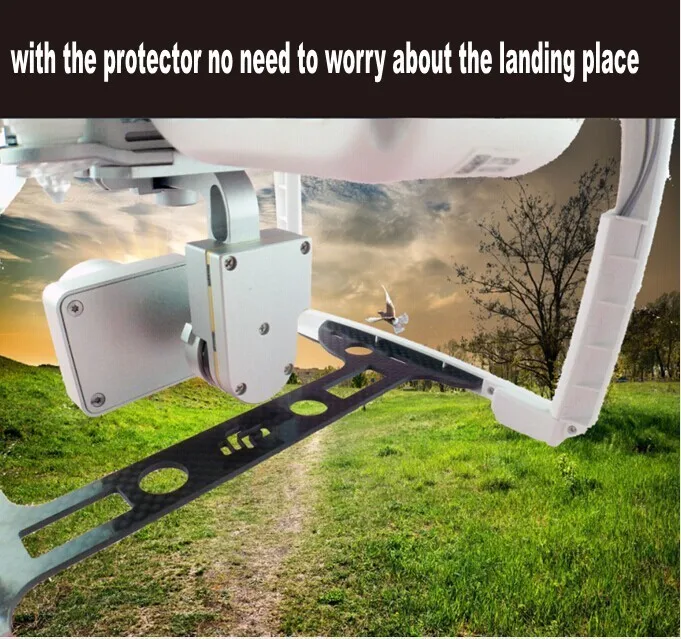 DJI Phantom 3 Landing Protector Plate Gimbal Lense Camera Protector Plate Board Guard DJI 3 Accessories