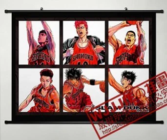 Anime Home Decor Japan Poster Wall Scroll Slam Dunk Rukawa Kaede Hanamichi Sakuragi 60 80 057 Decor Poster Decorative Wall Postersposters Lions Aliexpress