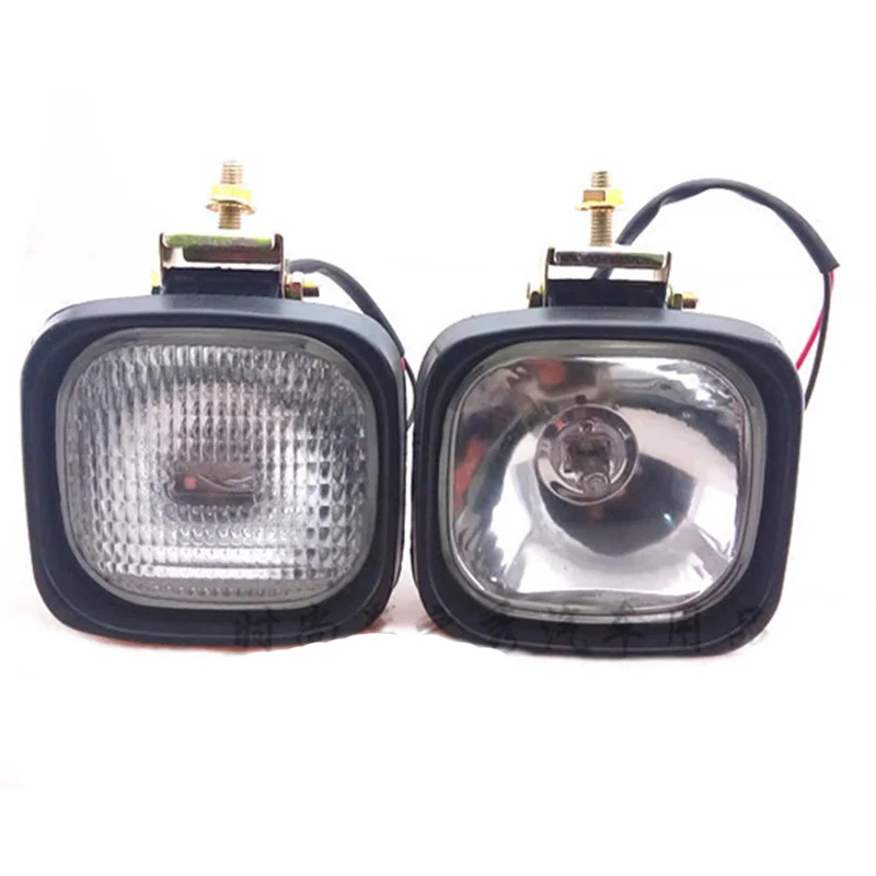 

12v24v Halogen fog light 4x4 Offroad driving head light Spot/Flood 4WD Car Truck ATV SUV Headlamp Crane Forklift UTV work light