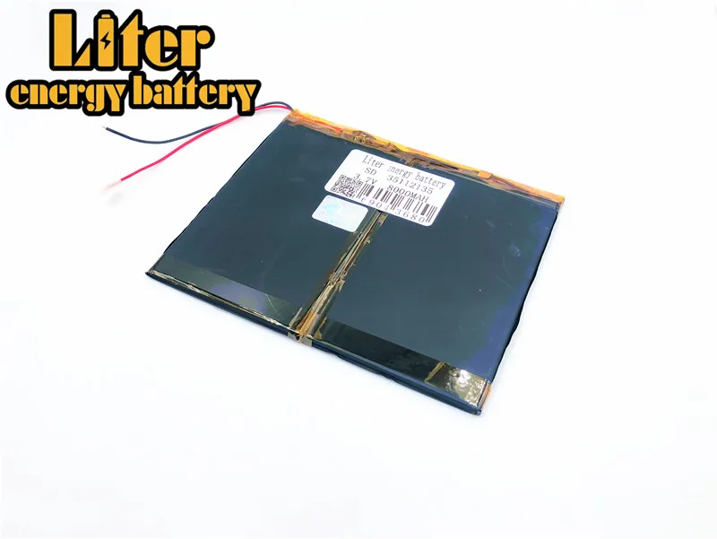 35112135 35110135 3,7 v 8000 mah, полимерный литий-ионный/литий-ионный аккумулятор для планшетных ПК, mid, pda, diy N10 A10 четырехъядерный, T90 двухъядерный