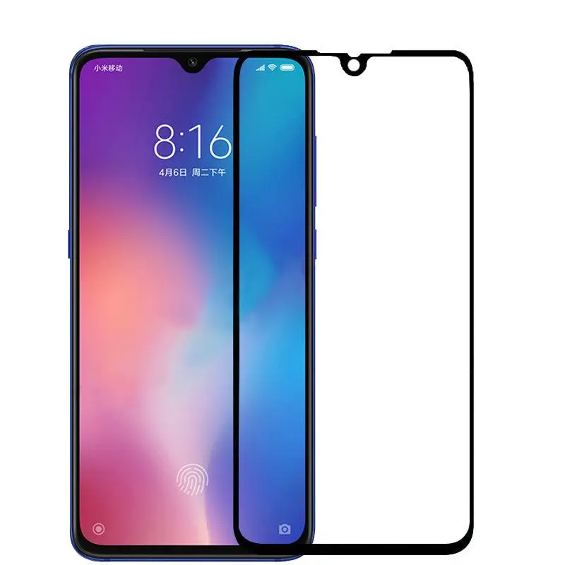 3D-Tempered-Glass-For-Xiaomi-Mi-9-Full-Cover-9H-Protective-film-Screen-Protector-For-Xiaomi my9