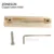 T slot 10cm Fixture+52 Alphabet Letters+10 numbers+20