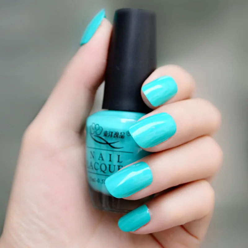 Зеленый Цвет Easy Clean Magic Продолжительная Шелушиться Ногтей Polish15ml Fast Dry