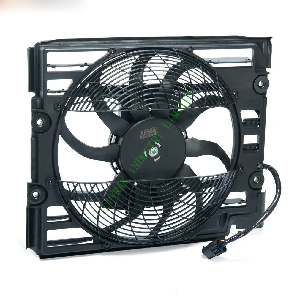 Auto Radiator Condenser Cooling Fan Assembly For BMW E39 528i 540i M5 1995-1998 OE:64548370993 64548371362