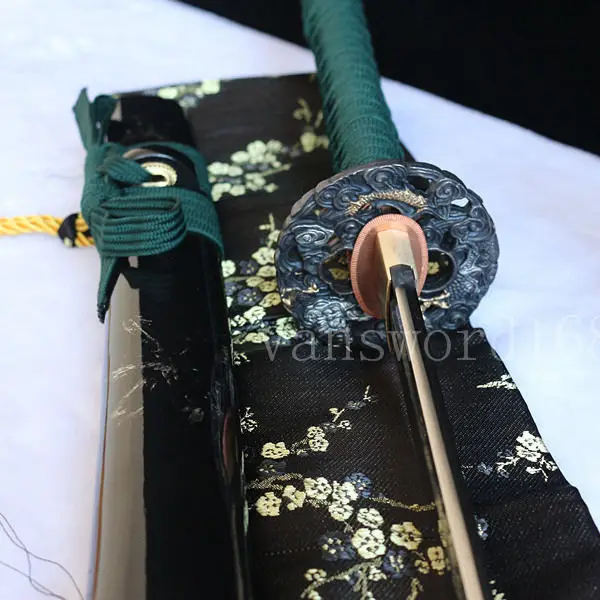 Ручная ковка 1060 г. лезвие из высокоуглеродистой стали японский самурайский меч