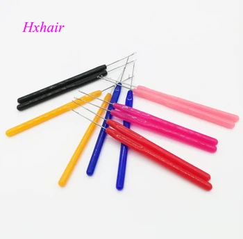 

10pcs Plastic Handle Pulling Needle / Micro Rings / Loop Hair Extension Tools