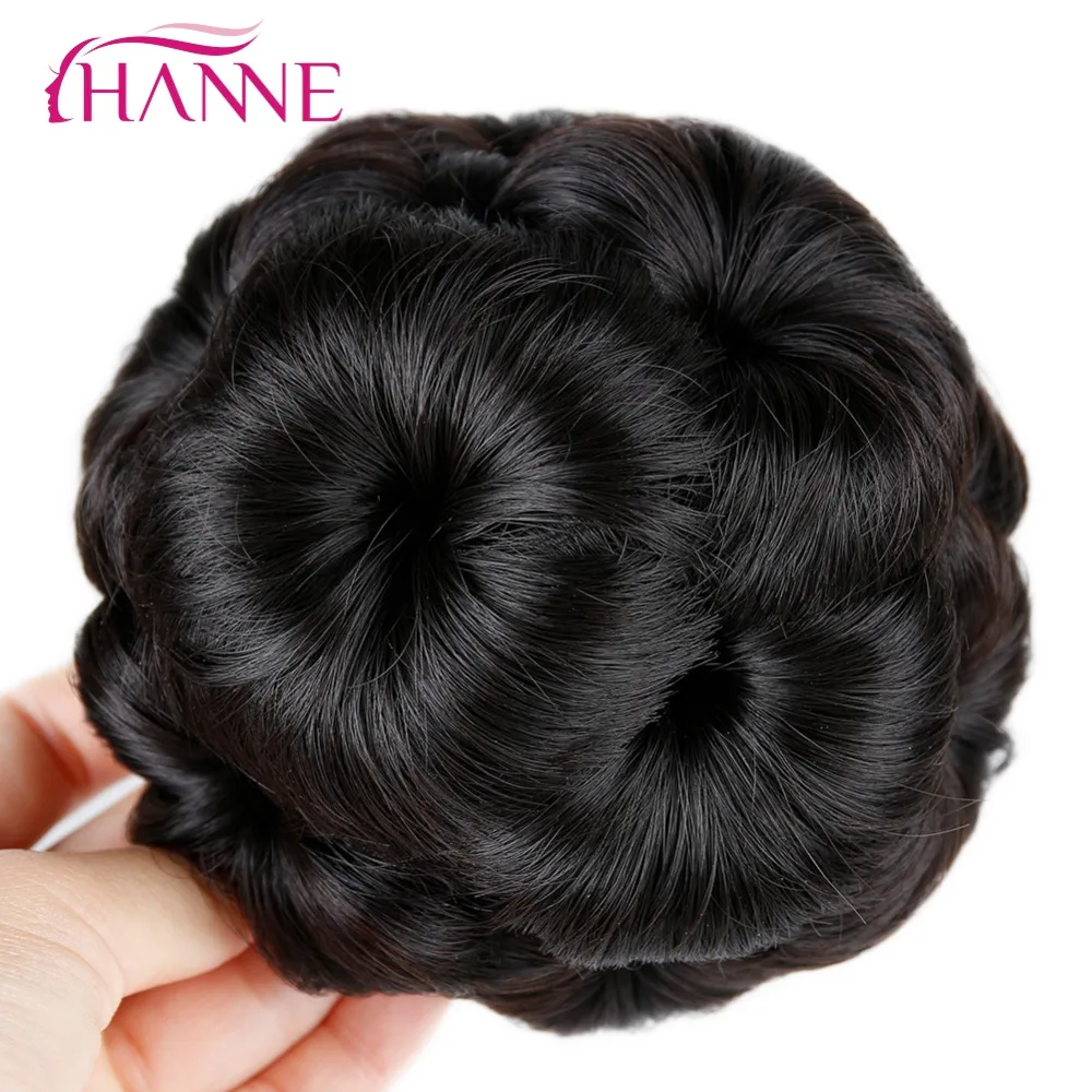HANNE Hair Women Chignon Hair Bun Donut Clip In Hairpiece Extensions ...