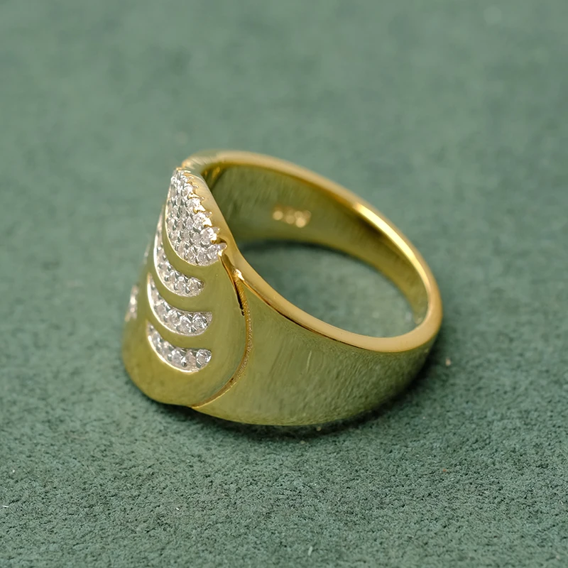 

Local focal silver 925 Wide star ring