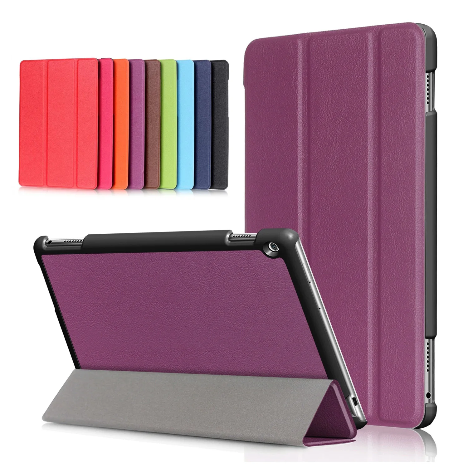 

Ultra Slim Case for Huawei MediaPad M3 Lite 10 Protective Skin Case Stander Cover for Huawei BAH-W09 BAH-AL00 10.1'' tablet
