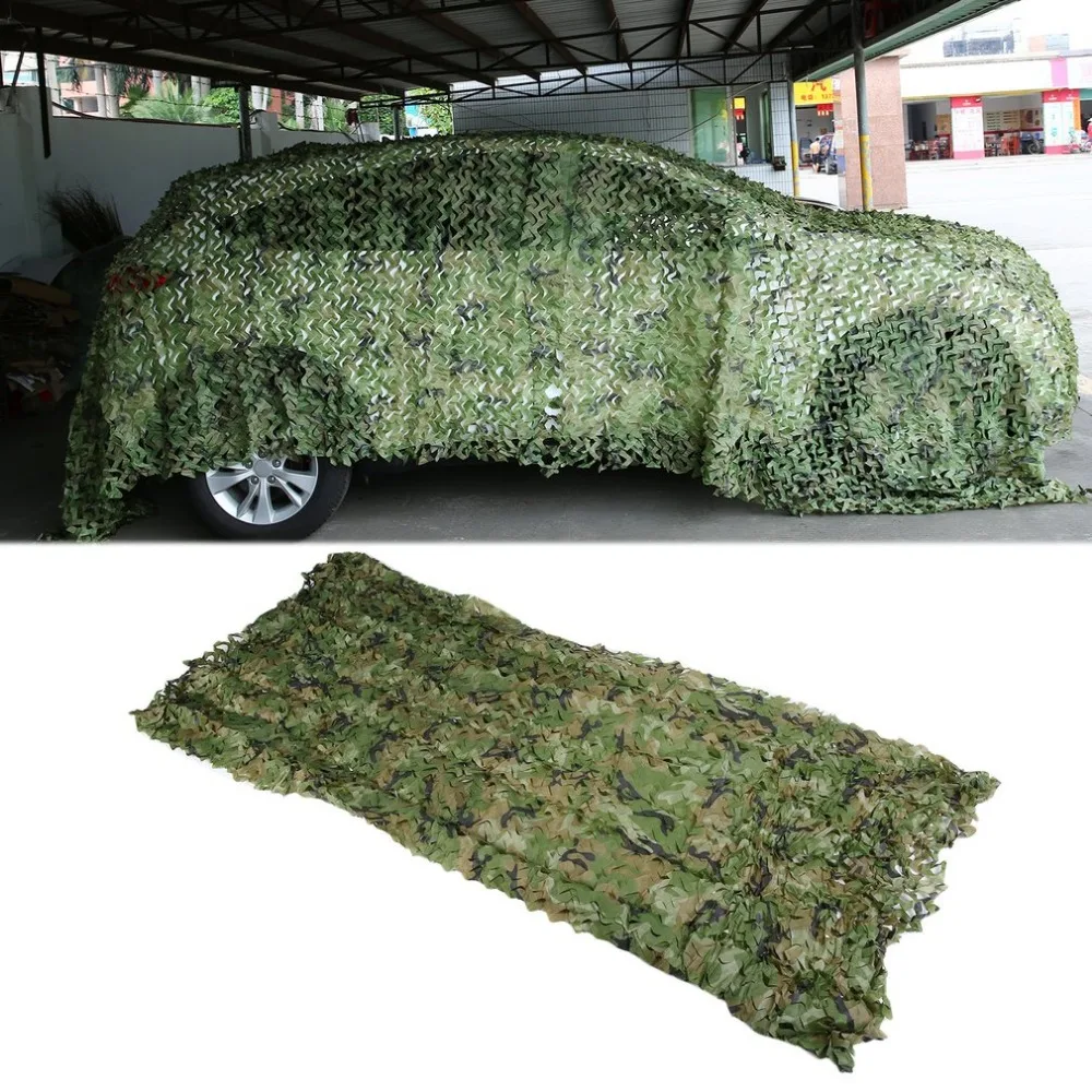 

8*9M Camouflage Netting Beach Sun UV Awning Tents 150D Polyester Oxford Camouflage Netting Awning Tent Beach Party Sun UV Awning