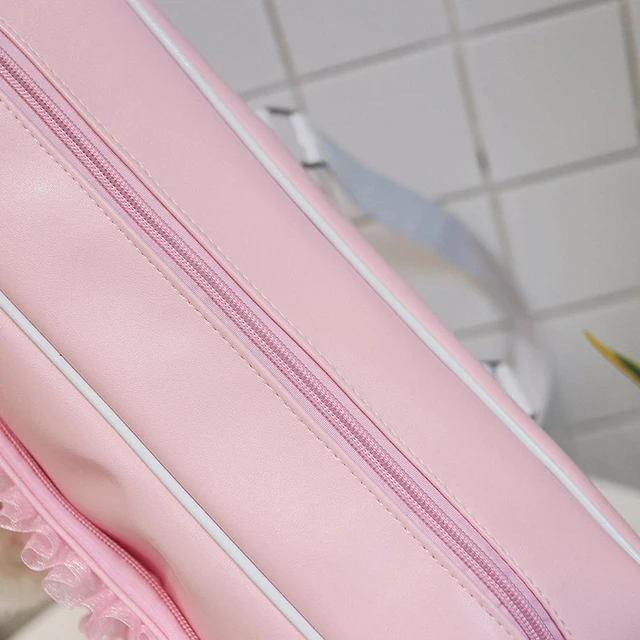 Kawaii Harajuku Pink Travel Shoulder Bag  6