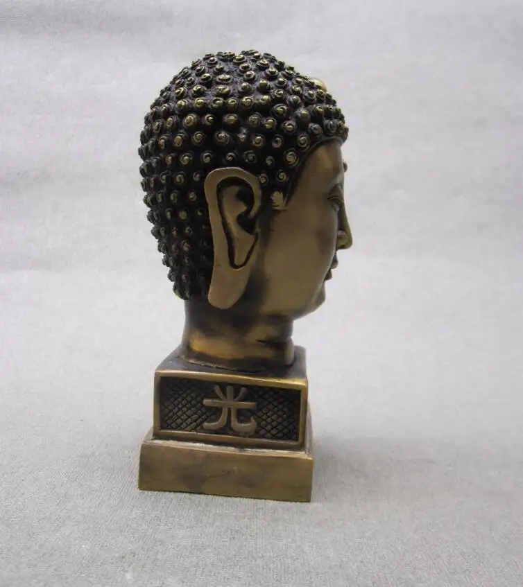 Ymying китайская голова древнего Будды/античная статуя/орнамент|ornament statue|head statuehead