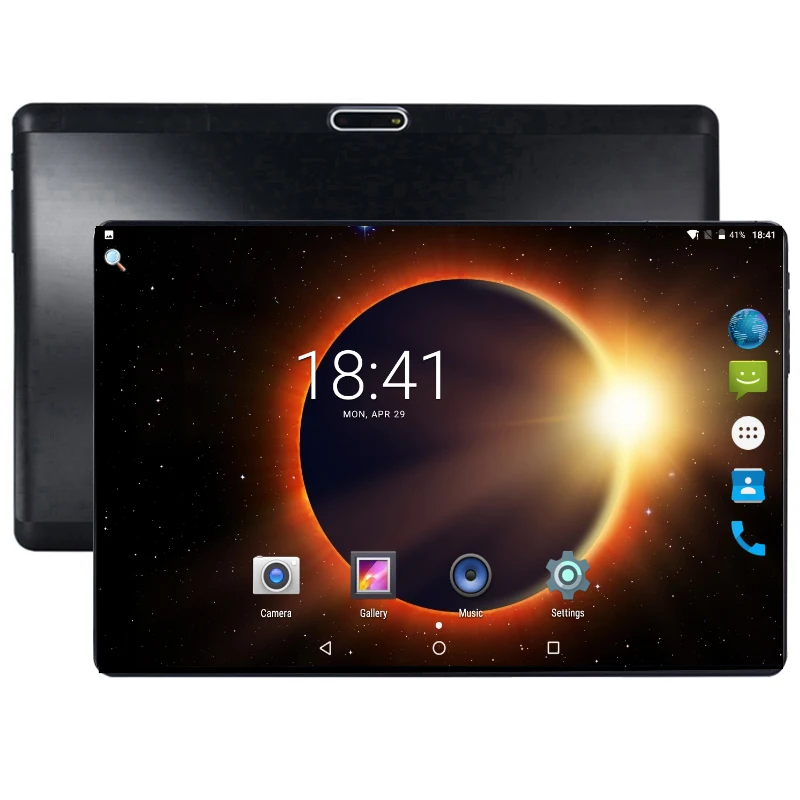 

2019 Super Tempered 10 inch tablet Android 8.0 Octa Core 4GB RAM 64GB ROM 8 Cores 1280*800 IPS Screen Tablets 10.1 + Gift