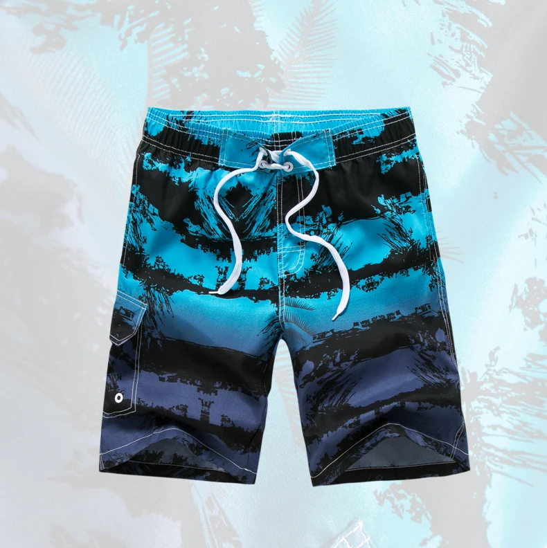 Для мужчин s Пляжные шорты Лето быстрое высыхание sungas de praia ho Для мужчин s 2018 дышащие шорты Для мужчин удобные большие размеры купальники
