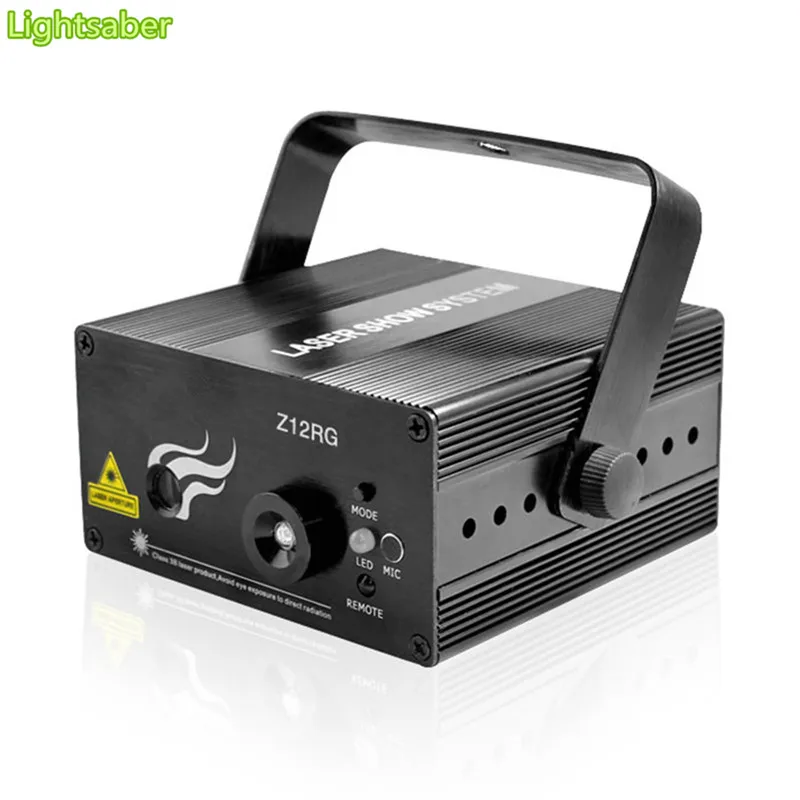 

2 Lens 12 Patterns Club disco light Bar Red & Green Laser + BLUE LED Stage lights dj light stage illumination disco duro externo