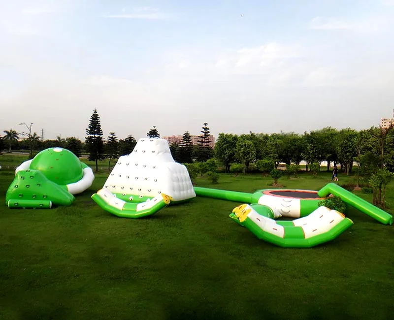 High Quality  float inflatable water pool toy  inflatable iceberg (5)
