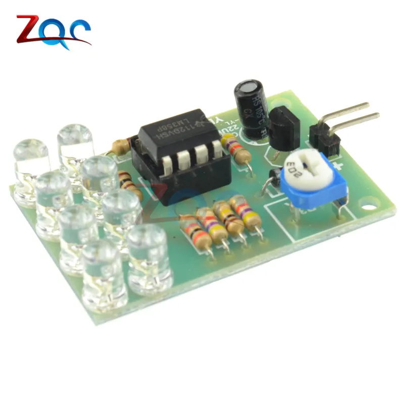 

LM358 Breathe Light Lamp Flicker 8pcs 5MM Blue LED Flashing Lamp Parts DIY Electronic Kit Suite Electronic Components Supplies