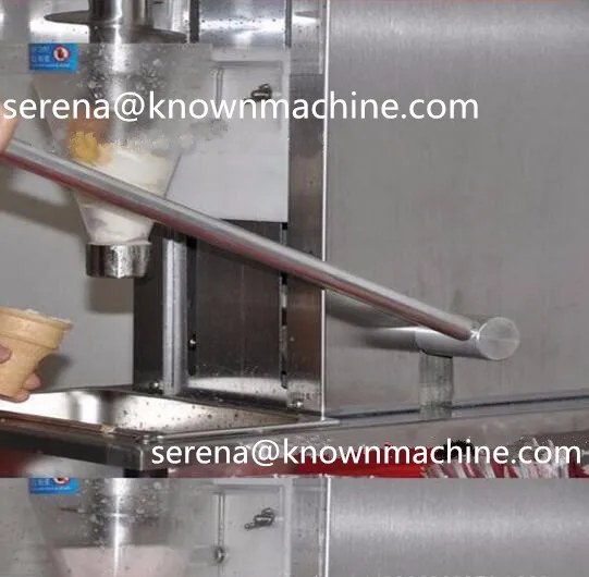 Высокая эффективность компрессора фруктовых и ореховых мягкого мороженого нержавеющей стали блендер миксер машина