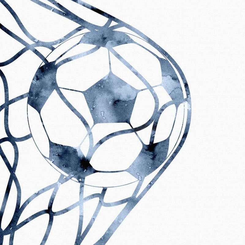 Goal Soccer холст Художественная печать современный постер для мальчиков декор